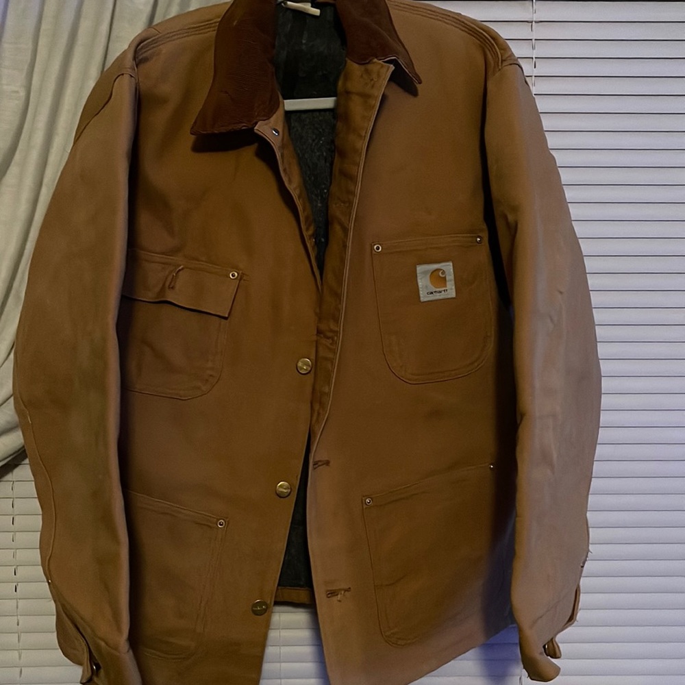 Chestnut Mens Large wool lined. Lots of life left. Super warm